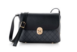 Lucky Bees Bolso Bandolera 1278 Negro y Gris